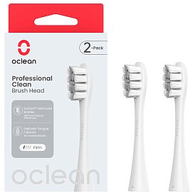 Насадка Oclean Brush Head Professional clean -2 pack Grey