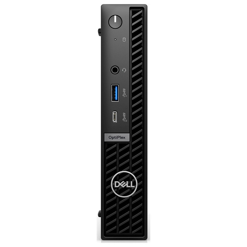 Неттоп DELL OptiPlex 7020 MFF, Intel i3-14100T, 8GB, F256GB, UMA, WiFi, кл+м,
