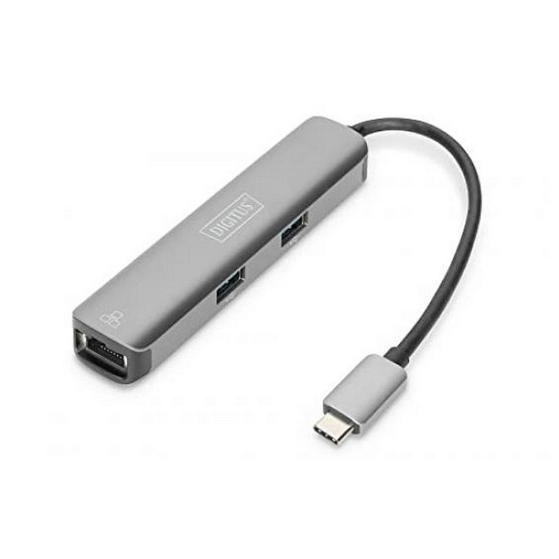 Док-станция DIGITUS USB-C, 5 Port (DA-70892)