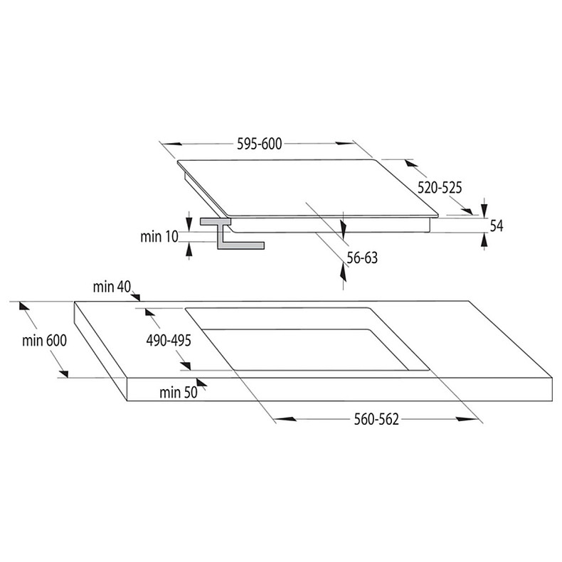 Варочная поверхность индукционная Gorenje IT 641 BSC7