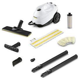 Пароочиститель Karcher SC 3 EasyFix, 1900Вт, 1000мл, 3.5Бар, белый