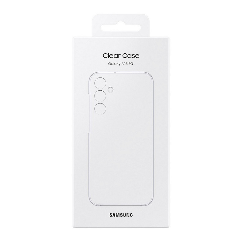 Чeхол-накладка Samsung Clear Cover для Samsung Galaxy A25 SM-A256 Transparent (EF-QA256CTEGWW)