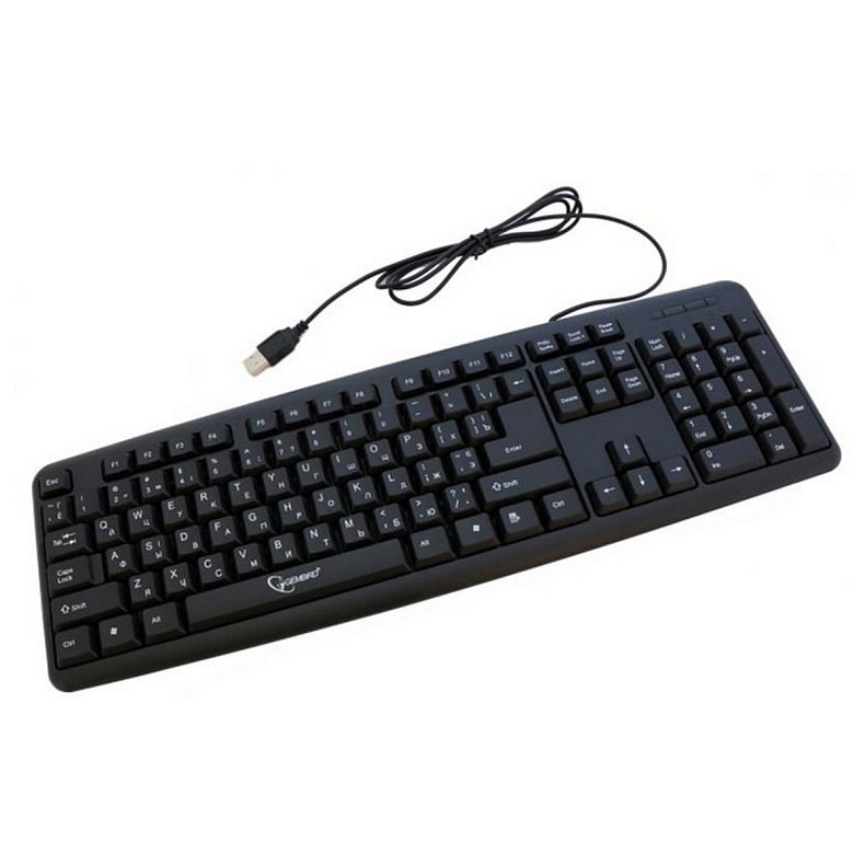Клавіатура Gembird KB-U-103-UA black USB