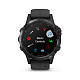 Спортивные часы Garmin Fenix 5 Plus Sapphire Black with Black Silicone