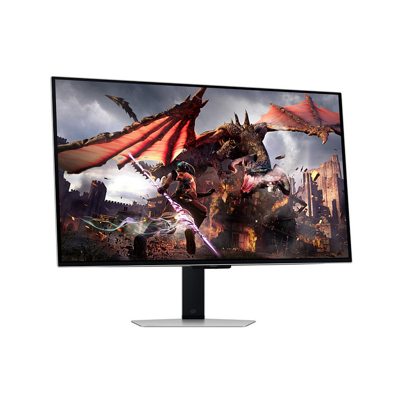 Монітор Samsung 32" Odyssey G80SD HDMI, DP, USB, Bluetooth, OLED, 3840x2160, 240Hz, 0.3ms, G-Sync Co