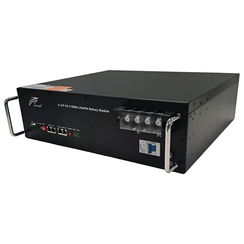 Аккумуляторная батарея литиевая Ritar 48 В 100 Aч, LiFePo4