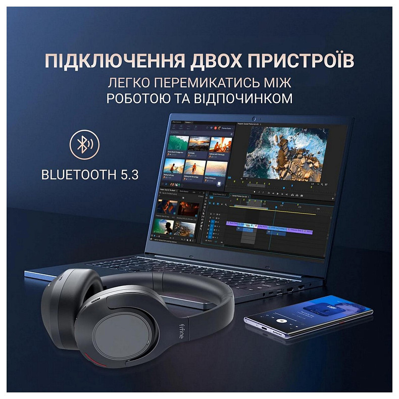 Гарнитура Fifine X3 Black