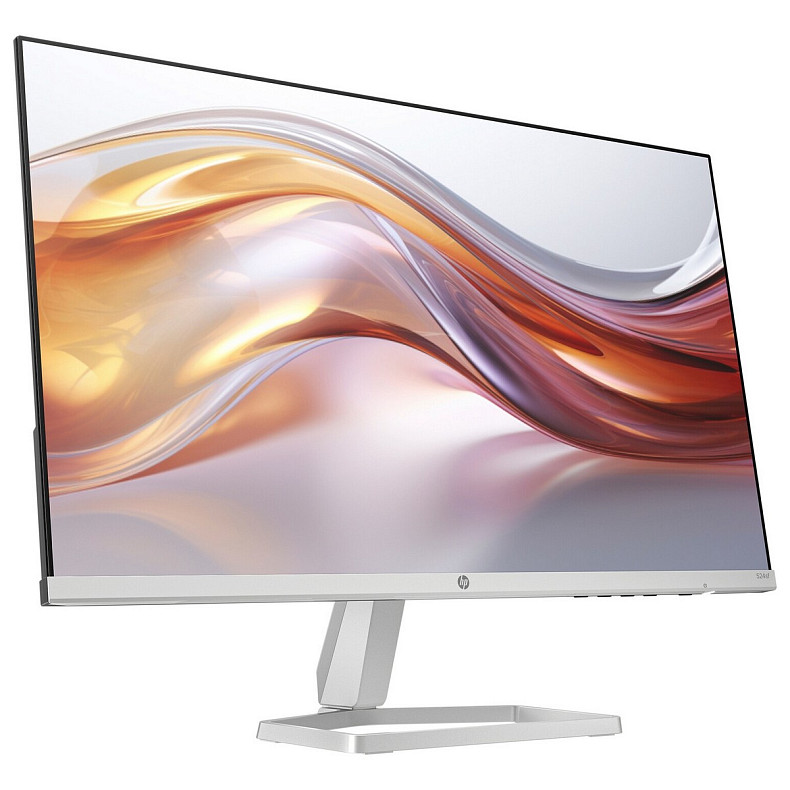 Монітор 23.8" HP S5 524SF, IPS, 100Hz, VGA, HDMI, сріблястий