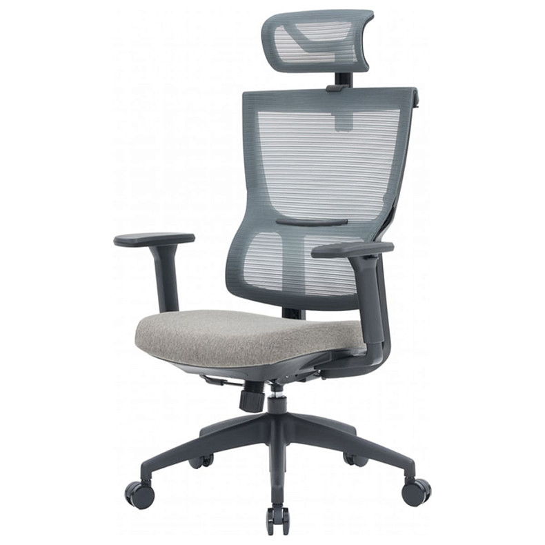 Крісло офісне OfficePro Elegant OC600-B-DG-DG