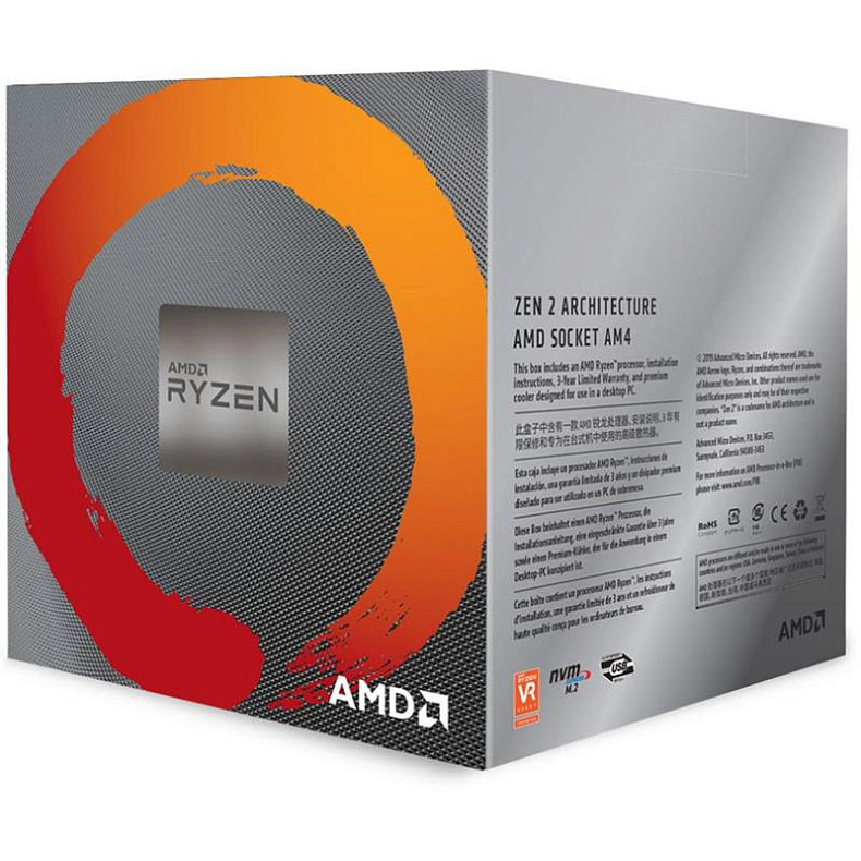 Процессор AMD Ryzen 7 3700X 3.6GHz/32MB, sAM4 BOX