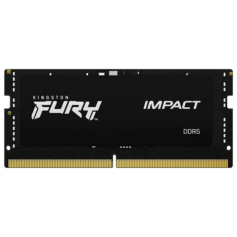 Модуль пам'яті Kingston Fury Impact DDR5 SO-DIMM 8GB 4800 MHz (KF548S38IB-8)