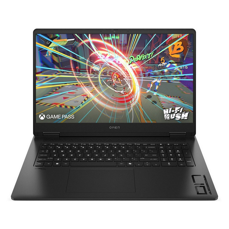 Ноутбук HP OMEN 17-db1000ua 17.3" FHD IPS AG, AMD AI 9 365, 32GB, F1TB, NVD5070-8, DOS, чорний