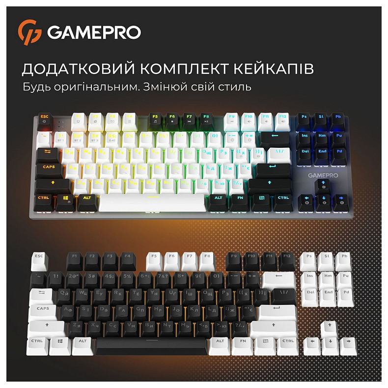 Клавиатура GamePro Genesis Joker Pro MK124G Pro Gray