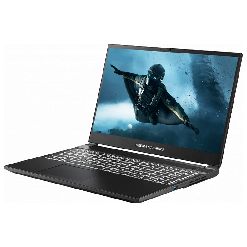 Ноутбук Dream Machines RG5050-15 15.6FHD IPS, Intel i7-13620H, 32GB, F1TB, NVD5050-8, DOS, чорний