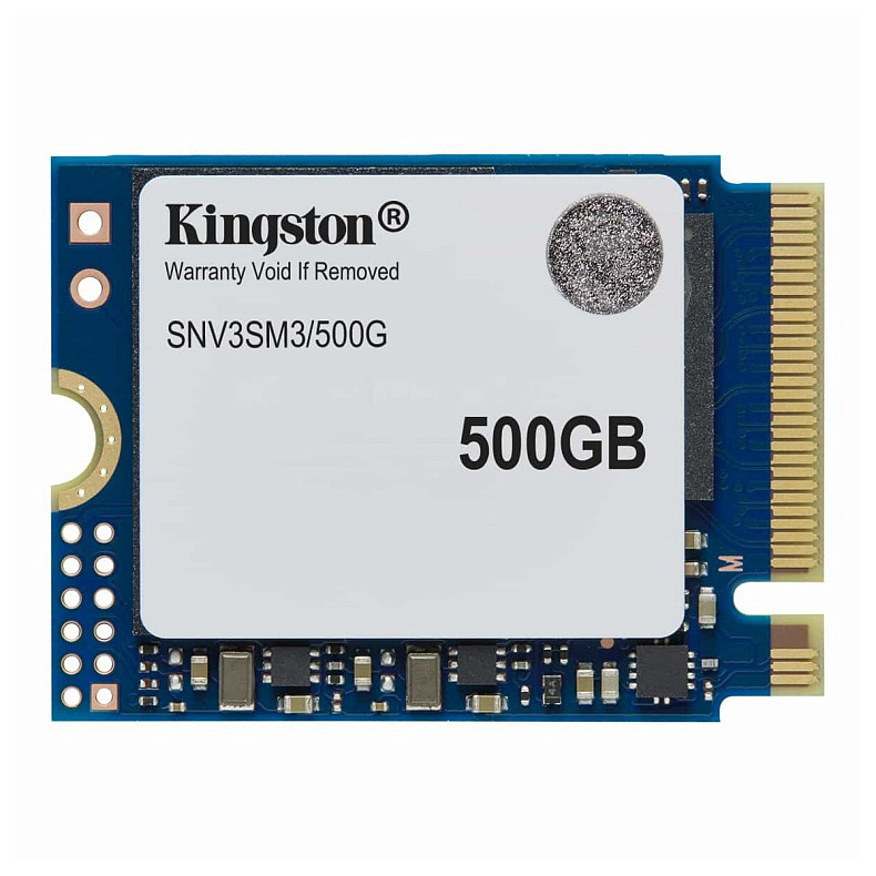 SSD диск Kingston NV3 500GB M.2 2230 PCIe Gen4.0 x4 NVMe 3D NAND (SNV3SM3/500G)