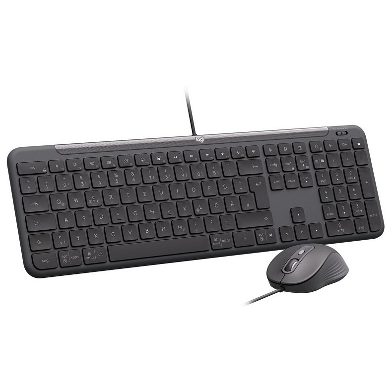 Комплект (клавиатура, мышь) Logitech Signature Slim Combo MK620 Graphite (920-013349)