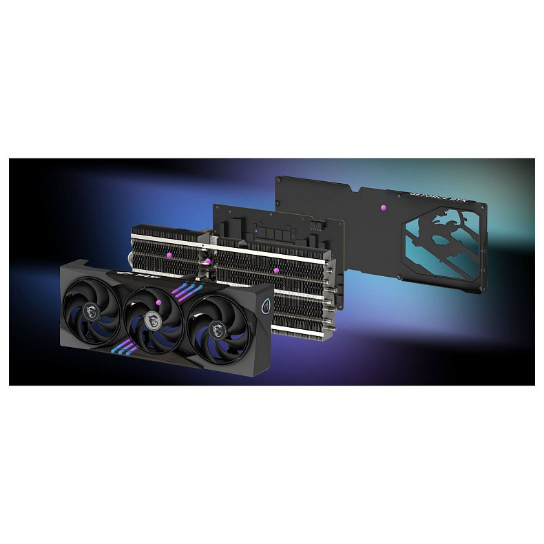 Відеокарта MSI Gaming Trio OC RTX 5090 32GB GDDR7 (GeForce RTX 5090 32G GAMING TRIO OC)