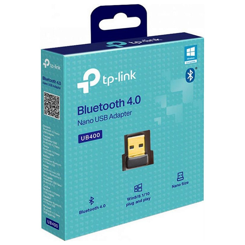 Bluetooth-адаптер TP-Link (UB400) v4.0 Black