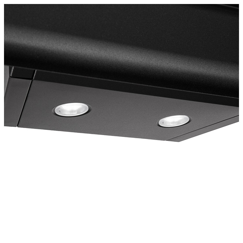 Витяжка Ardesto похила, 60см, 900м3ч, скло, 2х1Вт LED, сенсор, чорний