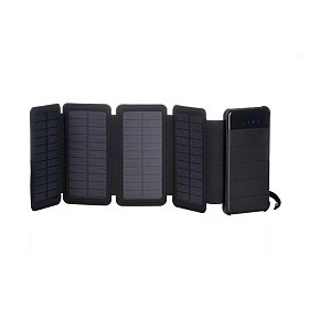 Універсальна мобільна батарея 2E Solar 8000mAh Black (2E-PB814-BLACK)