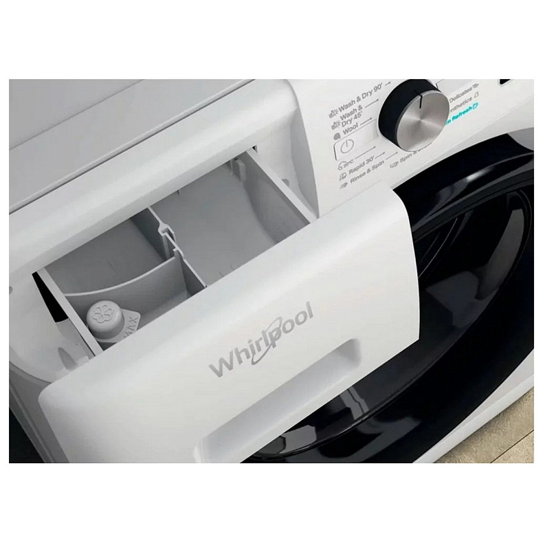 Стирально-сушильная машина Whirlpool FFWDB976258BVUA