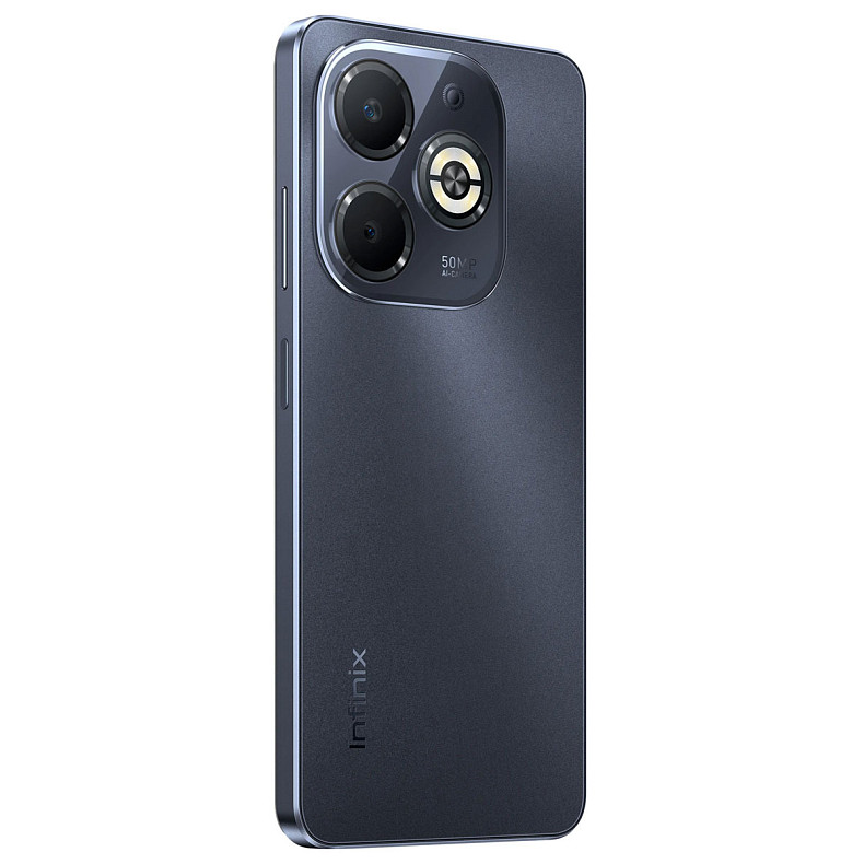 Смартфон Infinix Smart 8 Plus X6526 4/128GB Dual Sim Timber Black