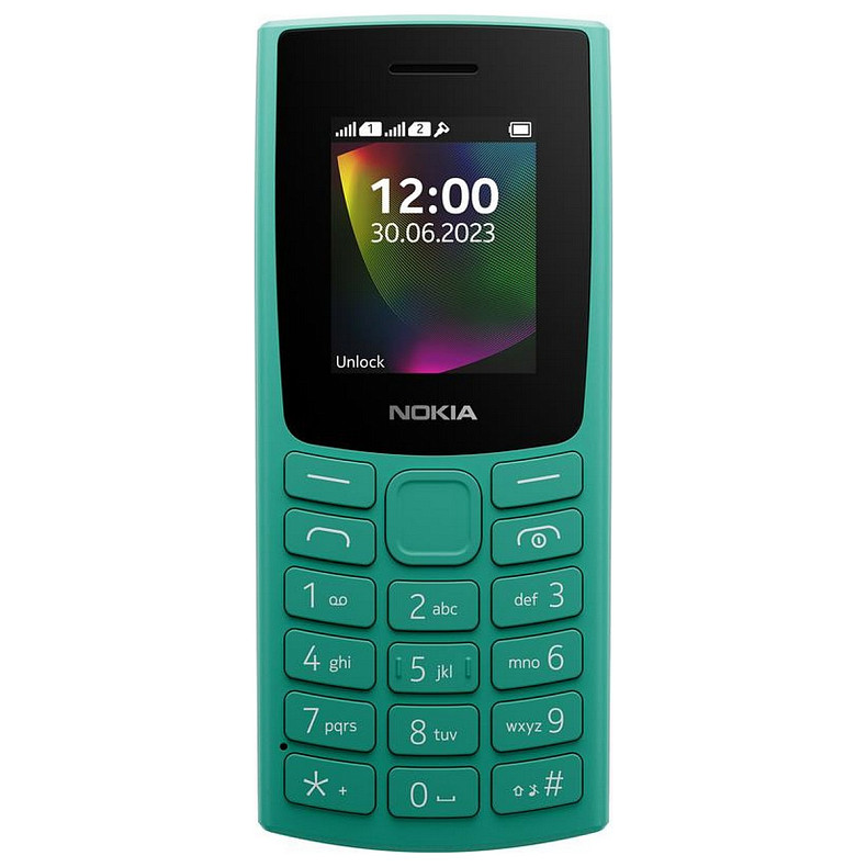 Мобільний телефон Nokia 106 2023 Dual Sim Green