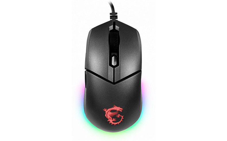 Мышка MSI Clutch GM11 Black GAMING Mouse (S12-0401650-CLA)