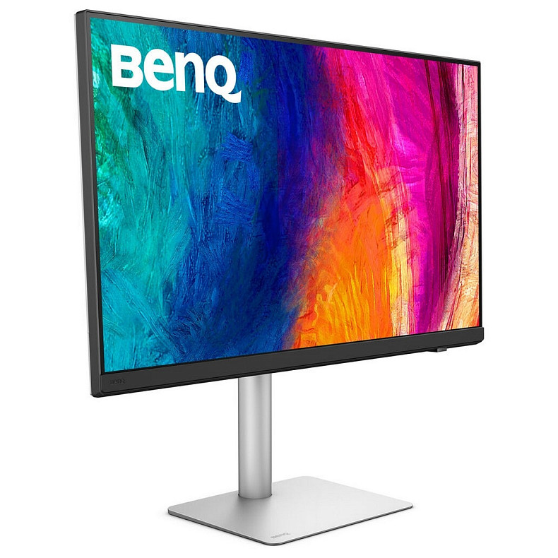 Монітор 32" BenQ PD3226G, IPS, 4K, 144Hz, HDMI, DP, USB-C, HAS, Pivot, кол., біло-сріблястий