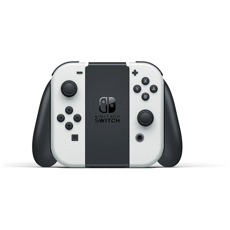 Портативная игровая приставка Nintendo Switch OLED with White Joy-Con (045496453435)