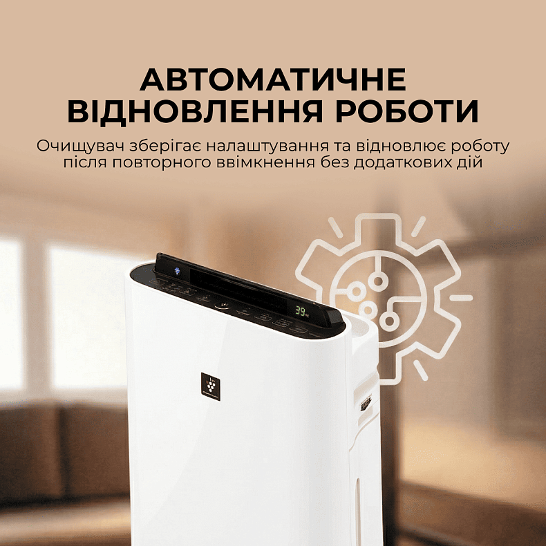 Очищувач повітря Sharp KC-D40EUW