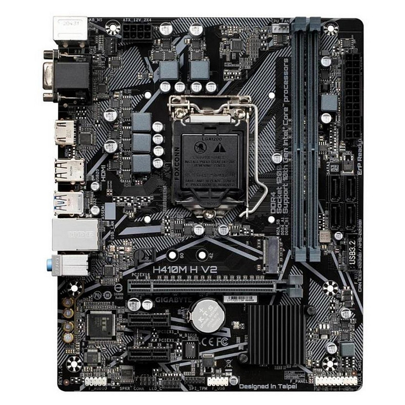 Материнская плата Gigabyte H410M H V2 Socket 1200