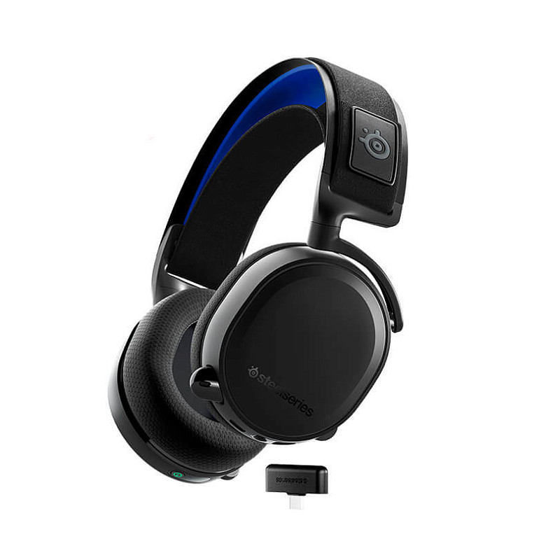 Беспроводная игровая гарнитура STEELSERIES Arctis 7P+ Wireless Black (61470)