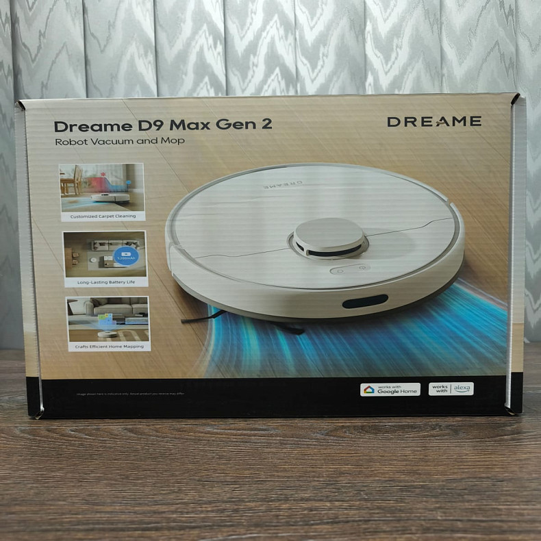 Робот-пылесос Dreame D9 MAX White Gen 2 -  Уценка