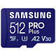 Карта пам'яті SAMSUNG MICRO SDXC PRO+ 512GB W/ADAPT. MB-MD512SB/WW