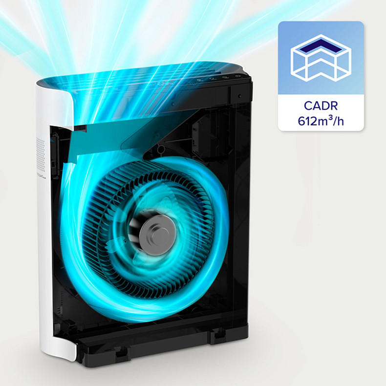 Воздухоочиститель Levoit VeSync Everest Air Smart True HEPA LAP-E551S-AEUR (HEAPAPLVSEU0148Y)