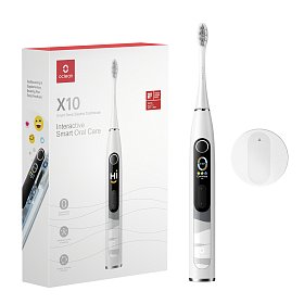 Электрическая зубная щетка Oclean X10 Electric Toothbrush Grey - серая