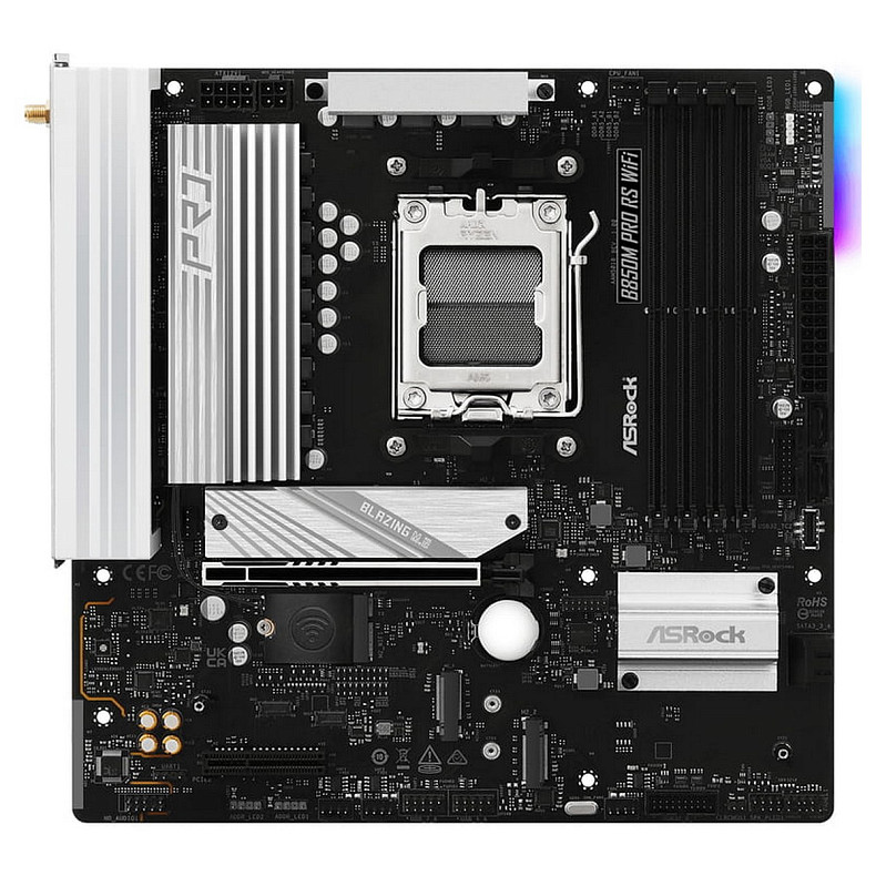 Материнська плата ASRock B850M Pro RS WiFi Socket AM5