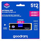 SSD диск Goodram PX500 512GB M.2 2280 PCIe 3.0 x4 NVMe 3D TLC (SSDPR-PX500-512-80-G3)
