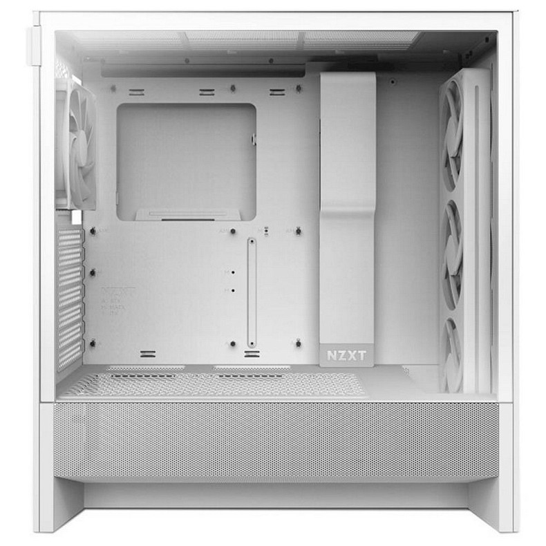 Корпус NZXT H5 Flow RGB White (CC-H52FW-R1) без БП