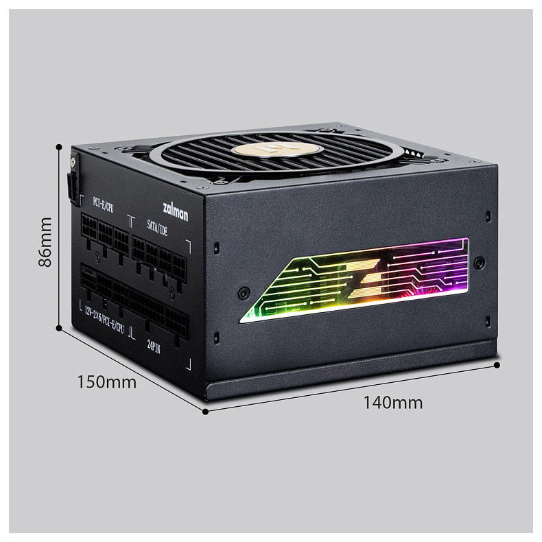 Блок живлення Zalman Teramax 2 View (850W)
