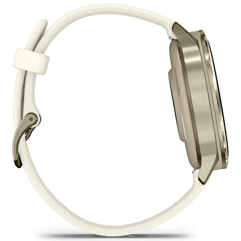 Смарт-годинник GARMIN Venu 4 41 mm Lunar Gold with Bone Silicone Band (010-03013-00)