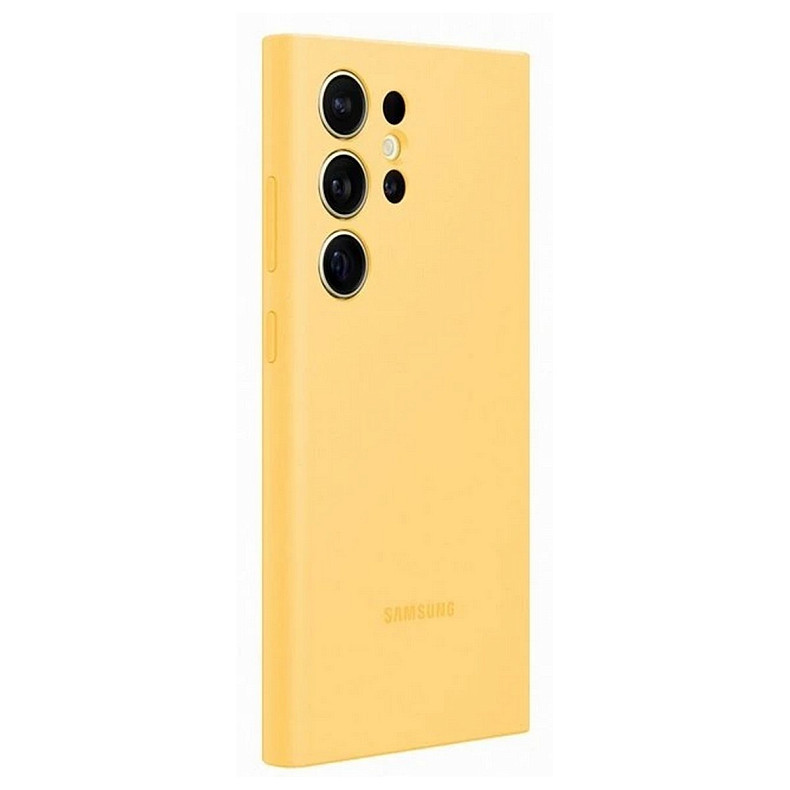 Чохол SAMSUNG для S24 Ultra Silicone Case Yellow EF-PS928TYEGWW