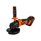 Шліфмашина кутова акумуляторна Tekhmann TAG-125/i20 kit 125мм 1250ВТ 3000-11000об·хв 2.1кг