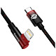 Кабель Baseus MVP 2 USB Type-C - Lightning, 20W, 1м Black/Red (CAVP000220)
