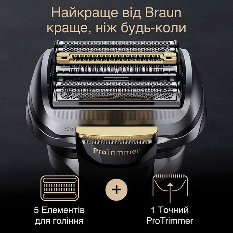 Электробритва BRAUN Series 9 9517s Серебристая