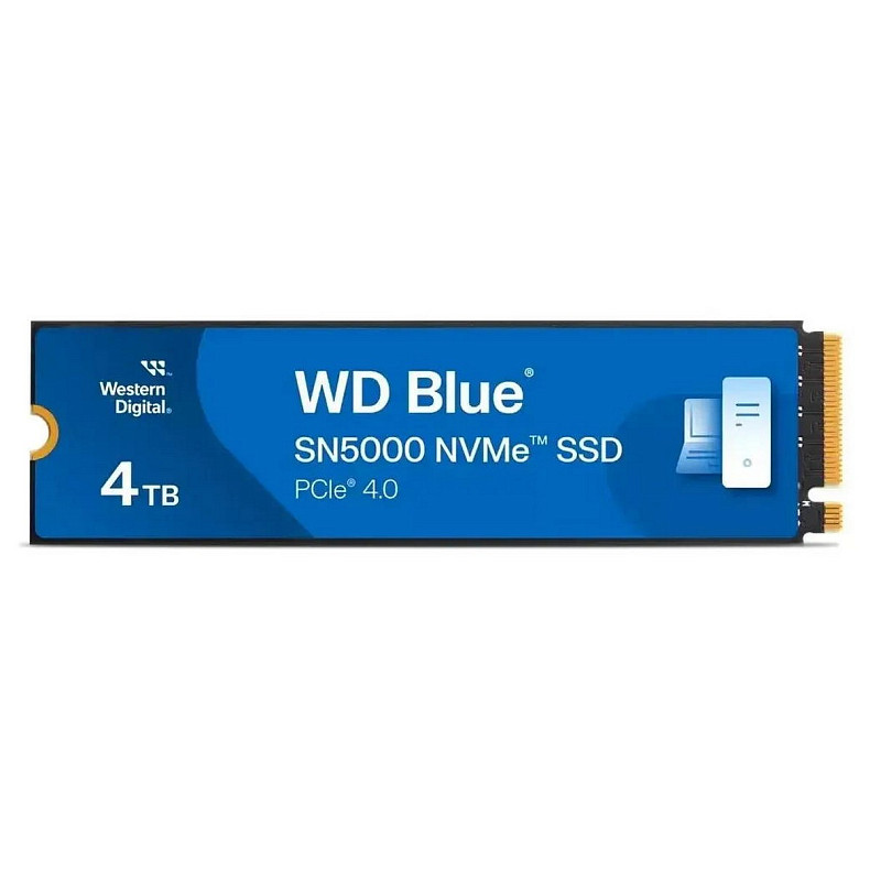 Накопичувач SSD WD M.2 4TB PCIe 4.0 Blue SN5000