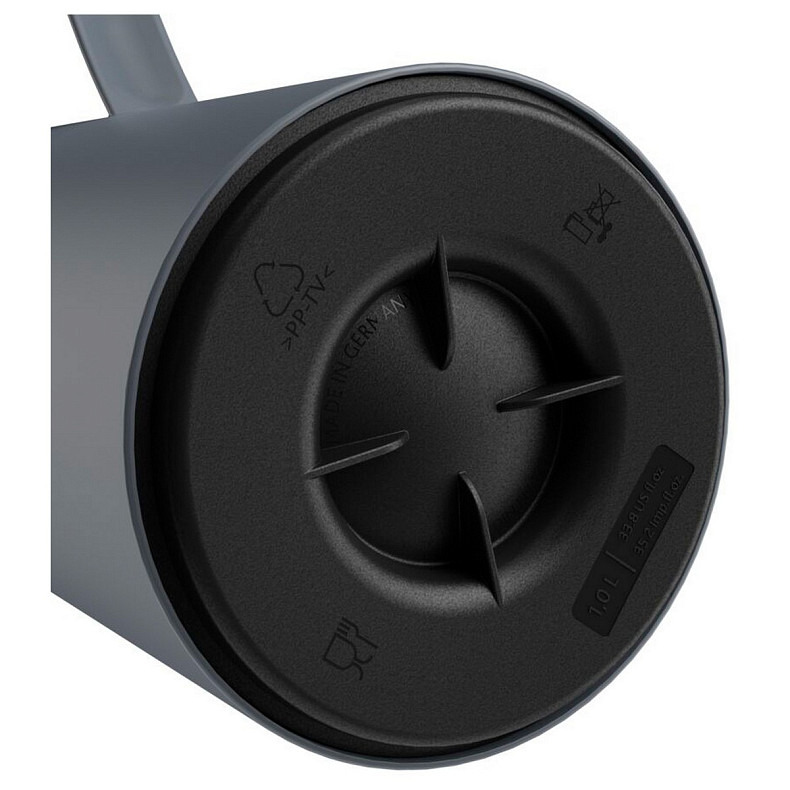 Термоглечик Tefal Motiva, 1л, пластик, стекло, серый-темный (N4170110)