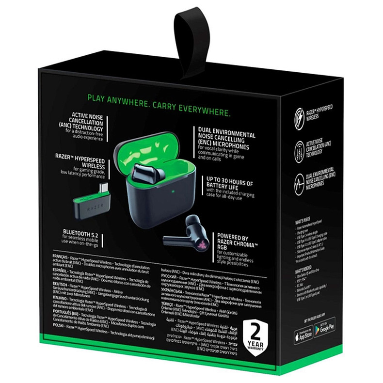 Гарнітура RAZER Hammerhead Hyperspeed (RZ12-03820200-R3G1)