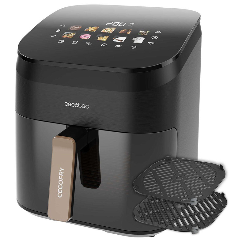 Мультипечь (аэрогриль-фритюрница) CECOTEC Cecofry&Grill Smokin 6500
